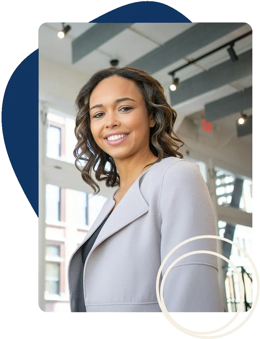 A young and engaged leader