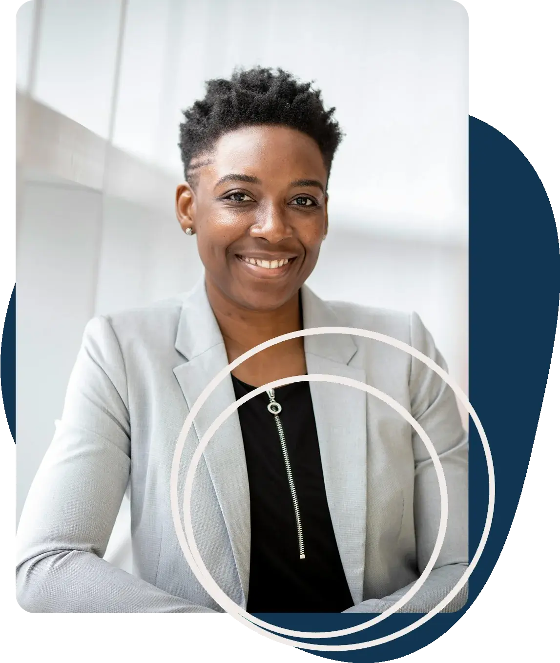 A young and engaged leader